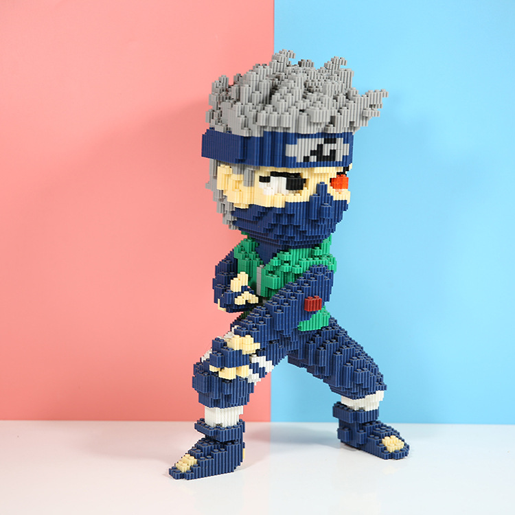 Bộ Mô Hình Đồ Chơi Lắp Ráp Xếp Hình 3D Nhân Vật Hoạt Hình Kakashi
