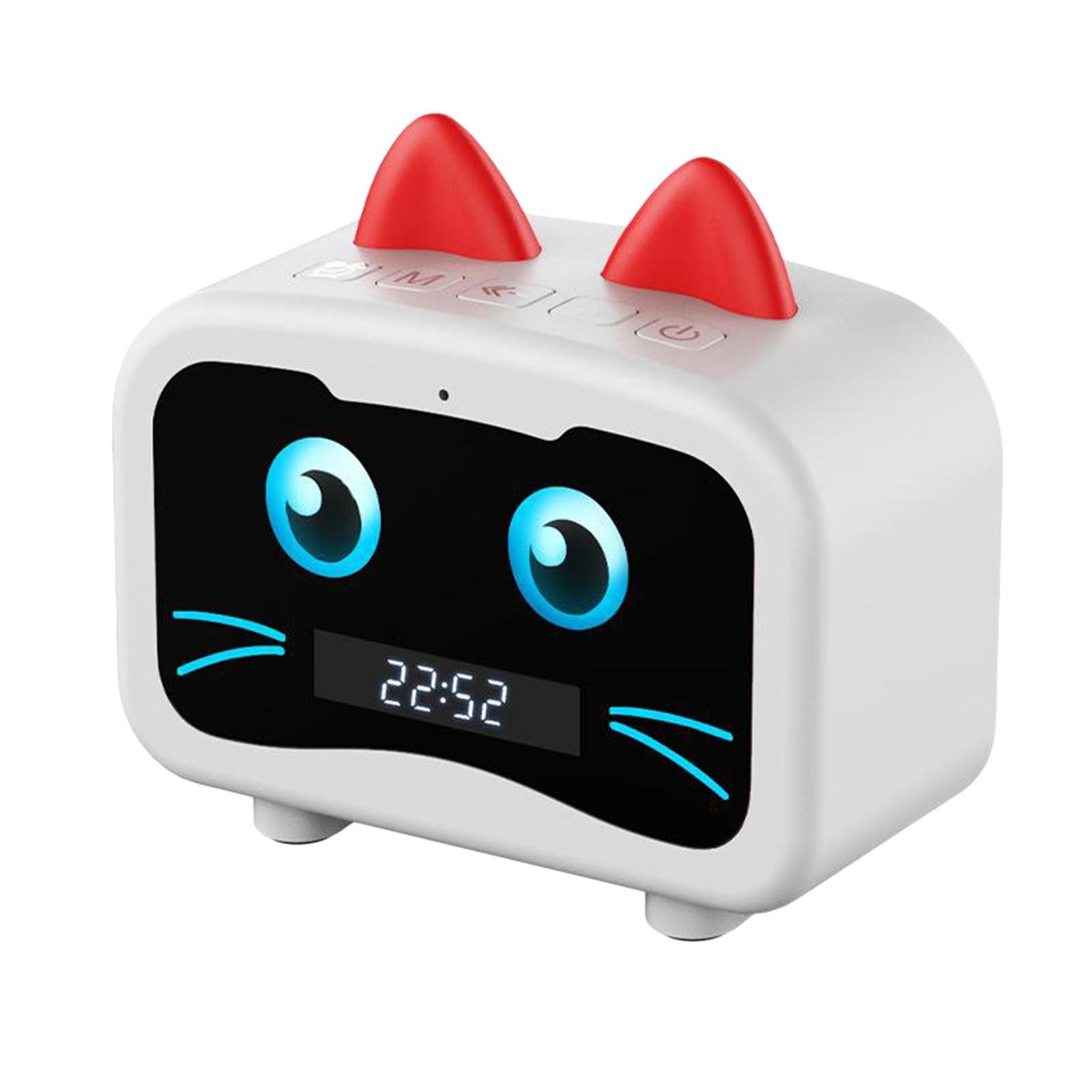 Wireless Bluetooth Speaker Alarm Clock Digital FM Radio Call for