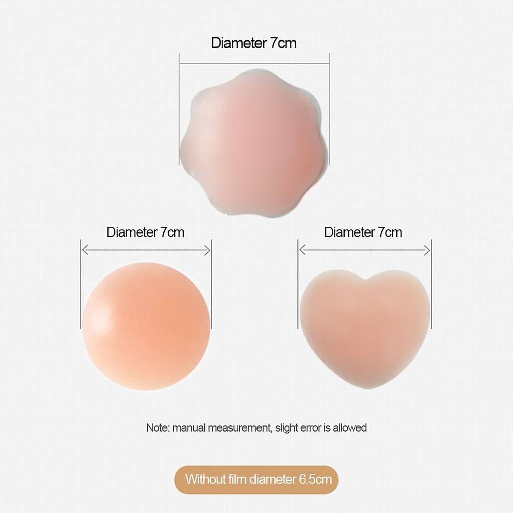 Miếng dán nhũ hoa silicon không thấm nước - miếng dán ti silicon