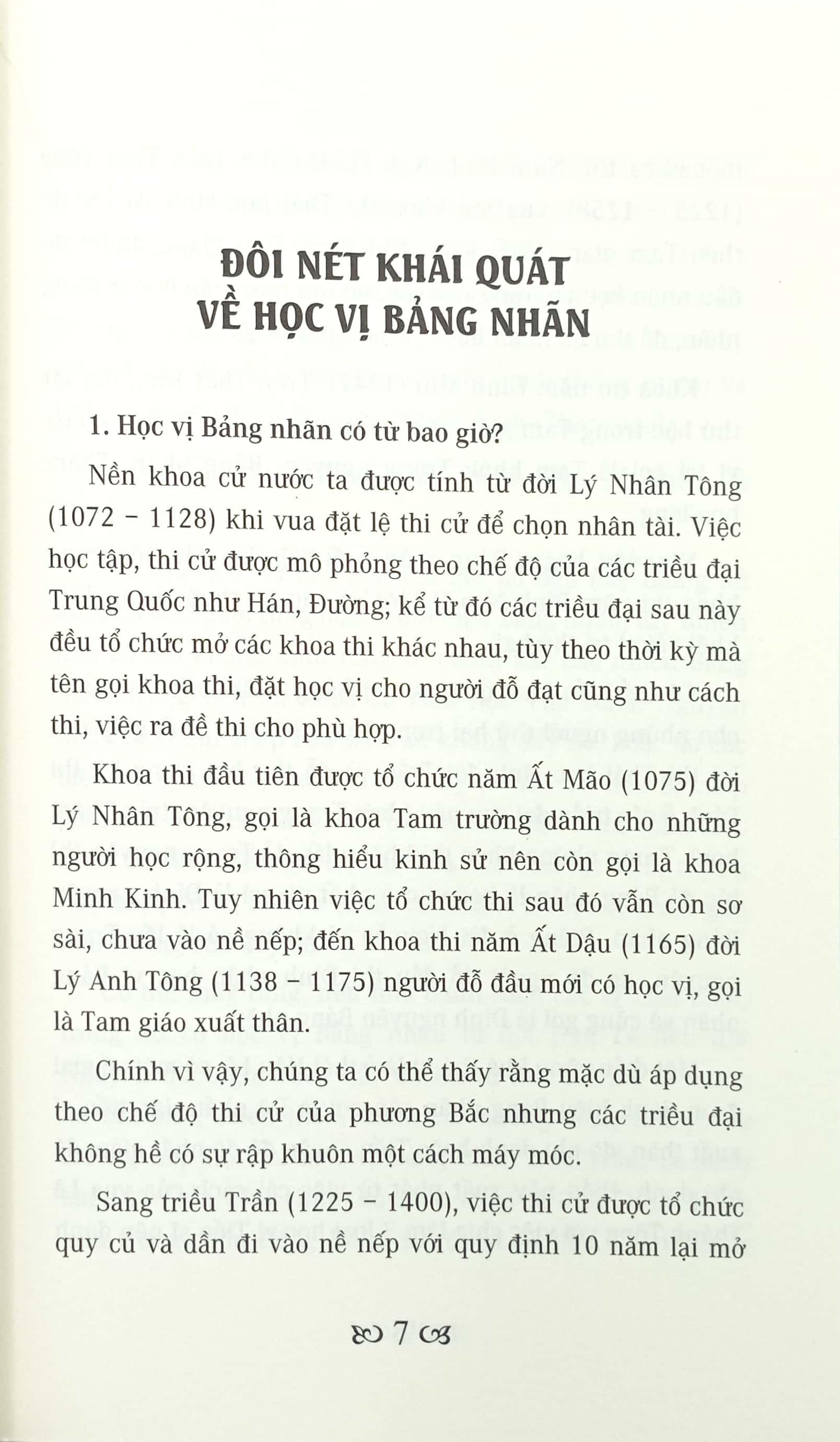 Hình ảnh Việt Nam Đất Nước-Con Người - Những Bảng Nhãn Trong Lịch Sử Việt Nam (Tái Bản 2023)