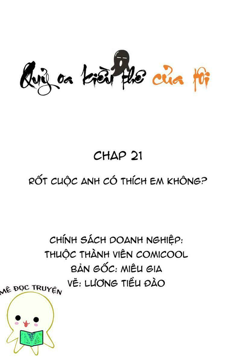 quỷ oa kiều thê của tôi chapter 21 1