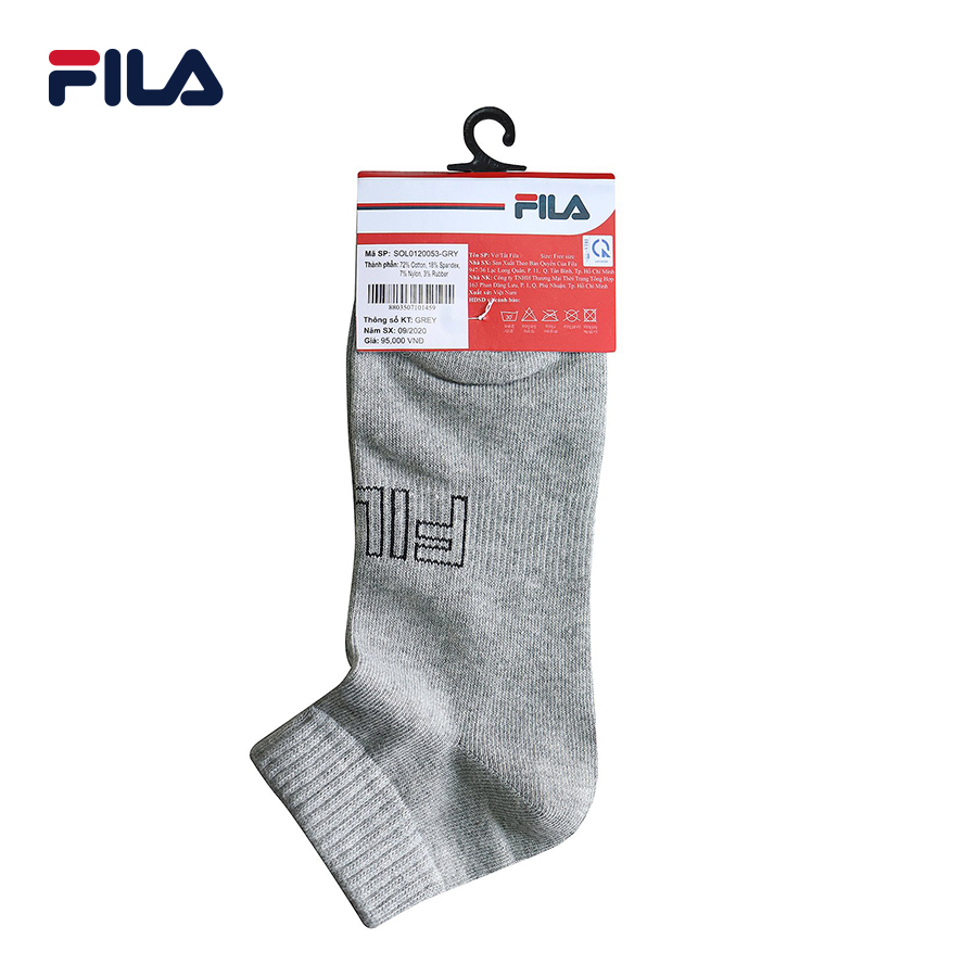 Tất Vớ Thể Thao Cổ Ngắn Unisex FILA SOL0120053