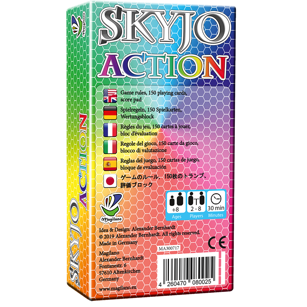 Board Game Skyjo Action Độc Đáo Thú Vị