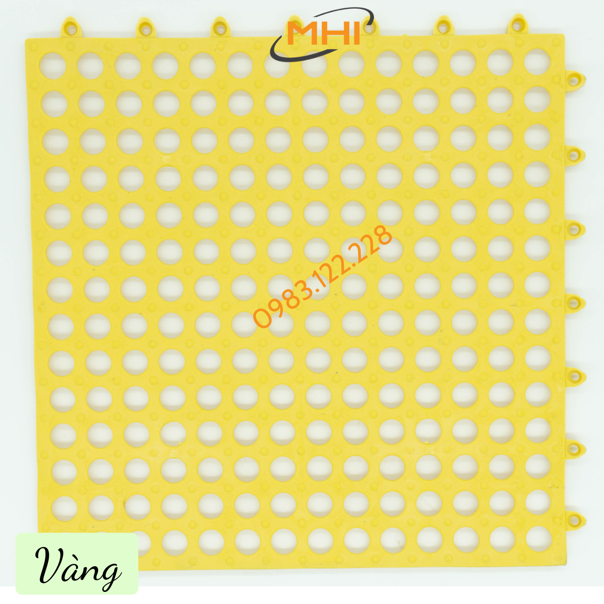 Thảm nhựa lót sàn nhà vệ sinh MHI. Vỉ nhựa lót sàn chống trơn Trải Sàn Nhà Tắm/Vệ Sinh/Nhà Bếp