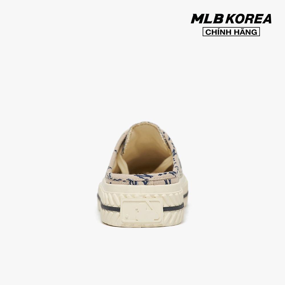MLB - Giày mule thời trang Playball Dia Monogram 3AMUMDA2N-50BGS