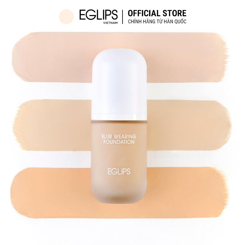 Kem nền Eglips Blur Wearing Foundation (SPF30/ PA++) 30ml (Semi-Matte) Cung cấp độ ẩm Tạo hiệu ứng chống nắng