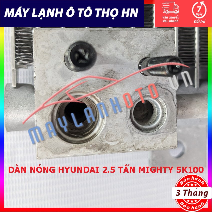 Dàn (giàn) nóng Hyundai 2,5 Tấn E-Mighty II Chính 5K100 Hàng xịn Hàn Quốc (hàng chính hãng nhập khẩu trực tiếp)