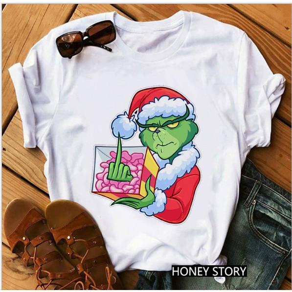 Áo in hình Grinch kẻ cắp đêm giáng sinh, mẫu áo giáng sinh hot nhất hiện nay