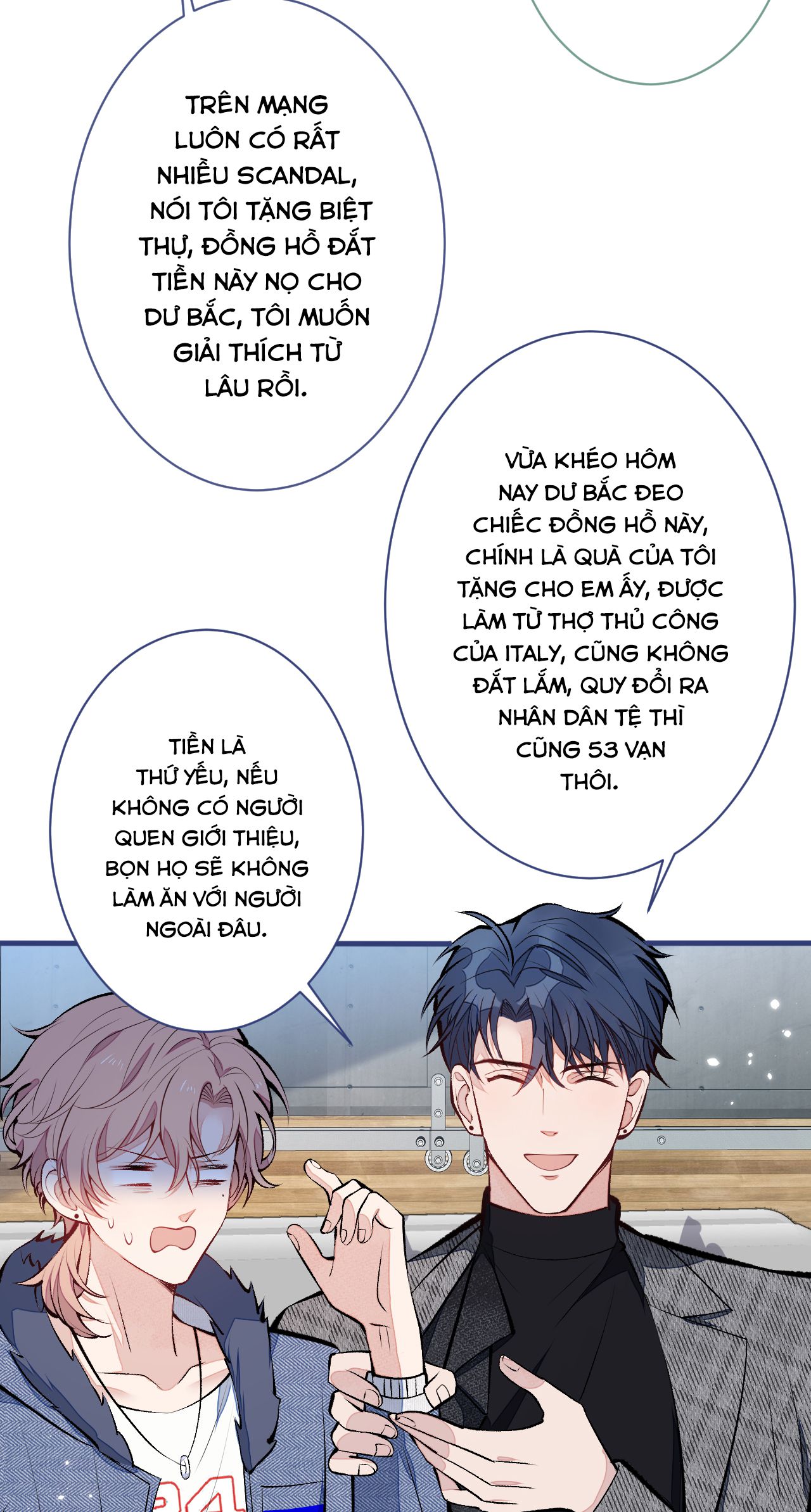 lại bị nam thần chọc trên hot search! chapter 122 2