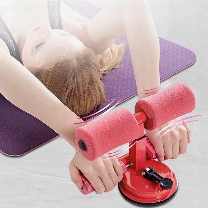 Dụng cụ tập cơ bụng tại nhà có đệm bàn chân - YOGA QG , đế hút chân không , tập chữ T phiên bản cao cấp, giúp chắc cơ dáng chuẩn eo thon - Hàng chính hãng