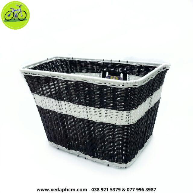 Giỏ mây xe đạp - xe đạp điện - xe máy cup