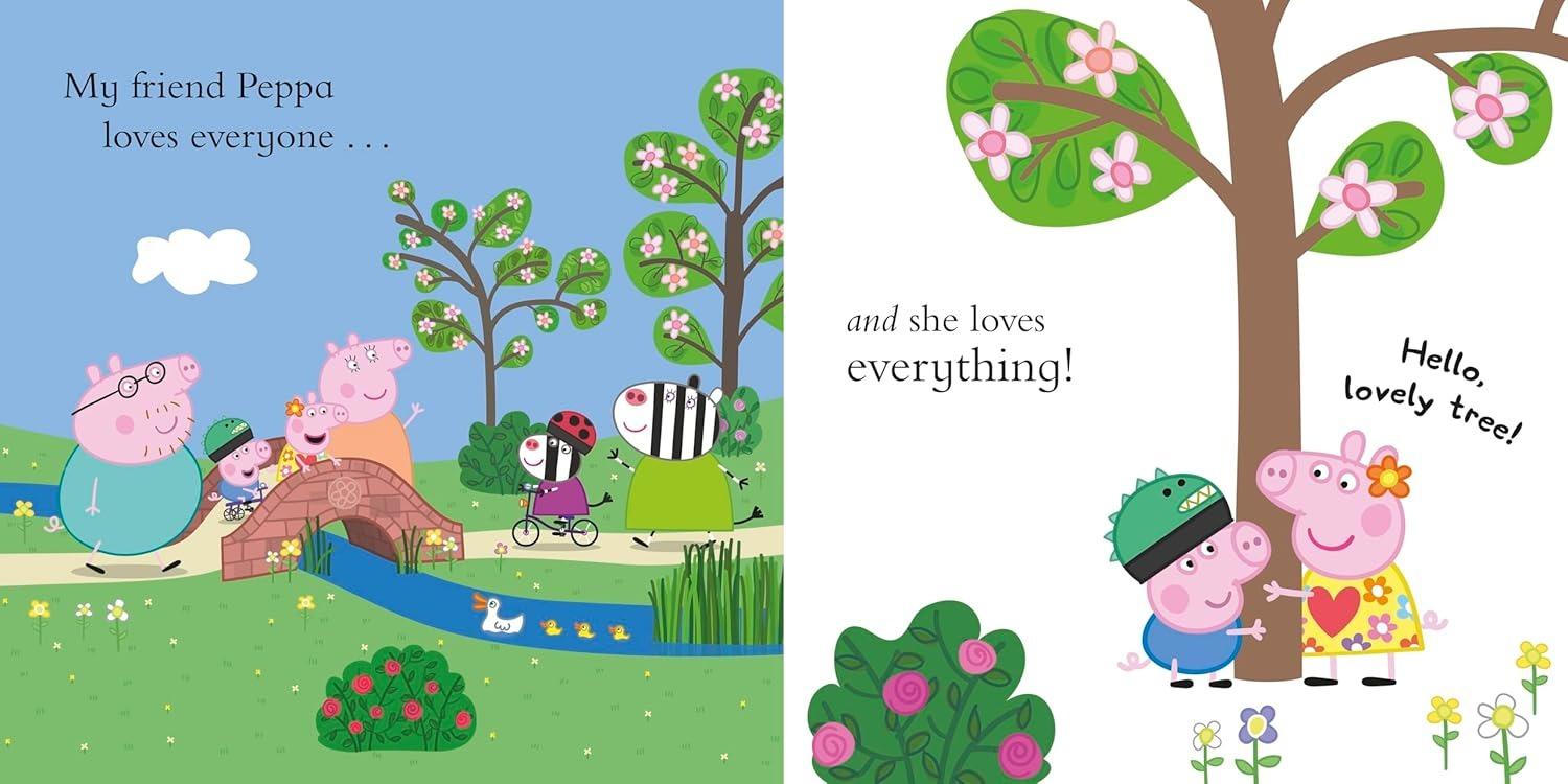 Sách ngoại văn: Peppa Pig - My Best Friend Peppa - 20th Anniversary Picture Book