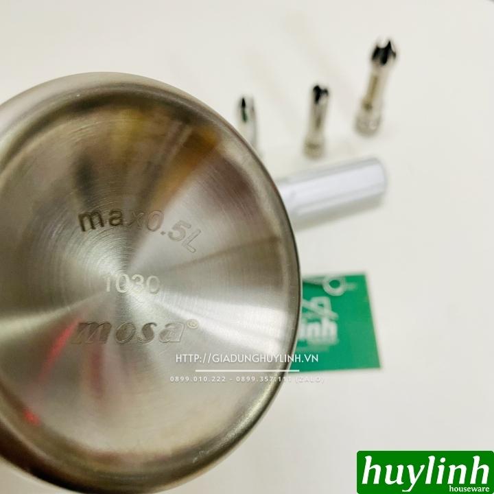 Bình xịt kem tươi Mosa - Dung tích 0.5 lít hoặc 1 lít - Hàng nhập khẩu