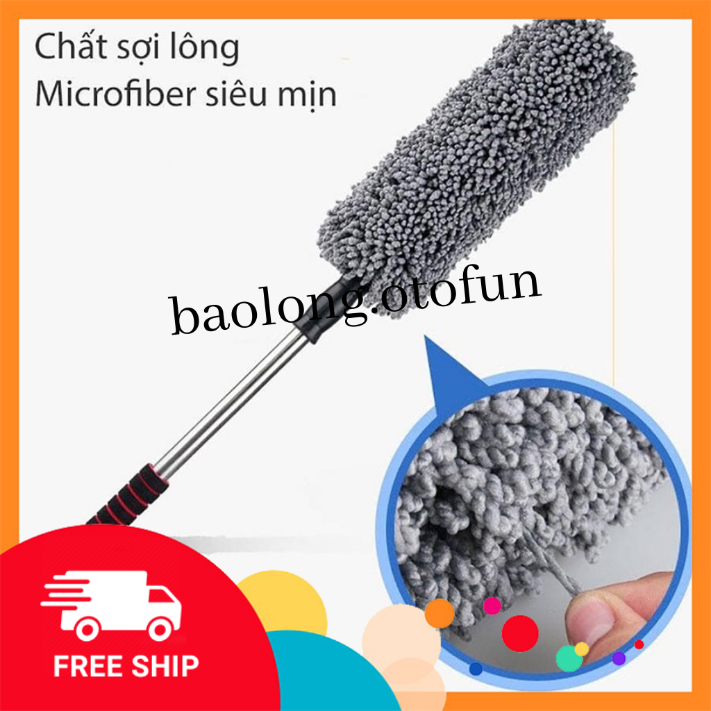 Chổi lau xe ô tô sợi dầu chuyên dụng kéo dài,Chổi lau bụi xe ô tô giá rẻ
