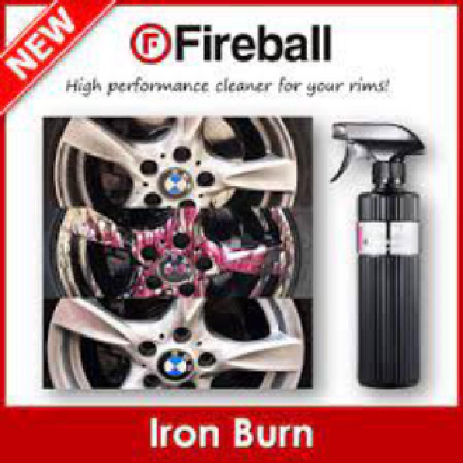 DUNG DỊCH TẨY BỤI PHANH CAO CẤP TRUNG TÍNH IRON BURN, HÀNG FIREBALL, HÀN QUỐC