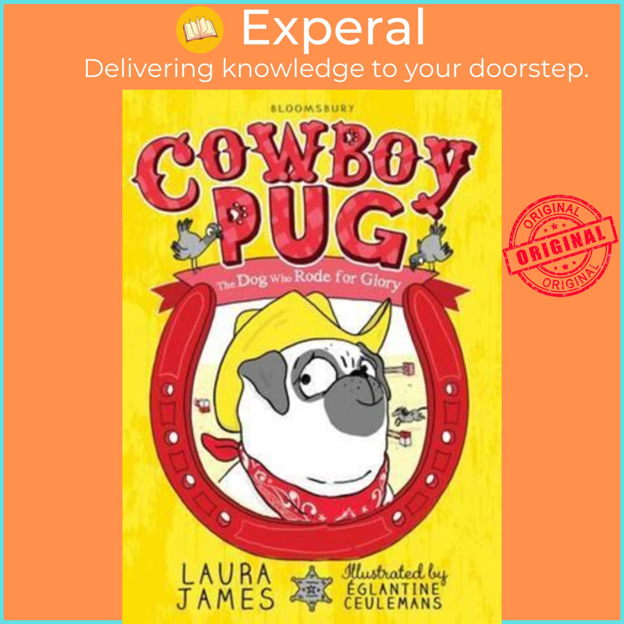 Sách - Cowboy Pug by Laura James