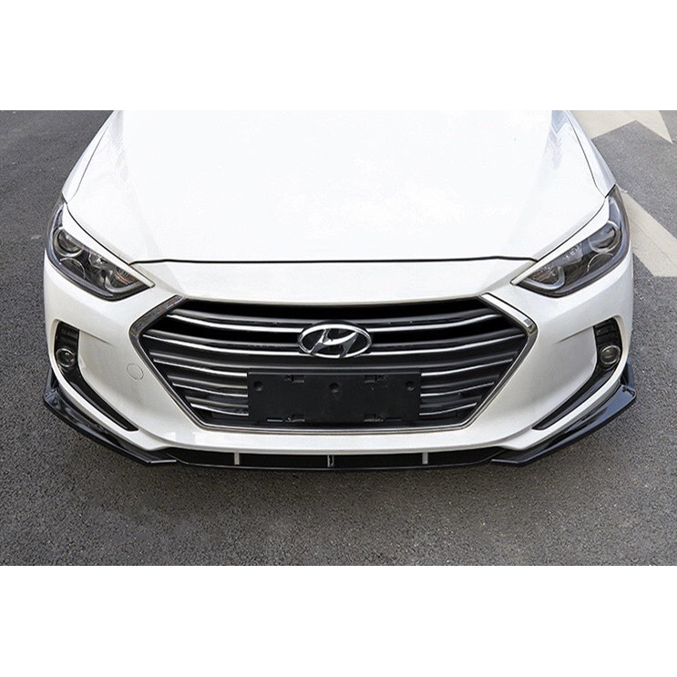 Líp Trước Cho Xe Elantra 2016 - 2018 Đen Bóng