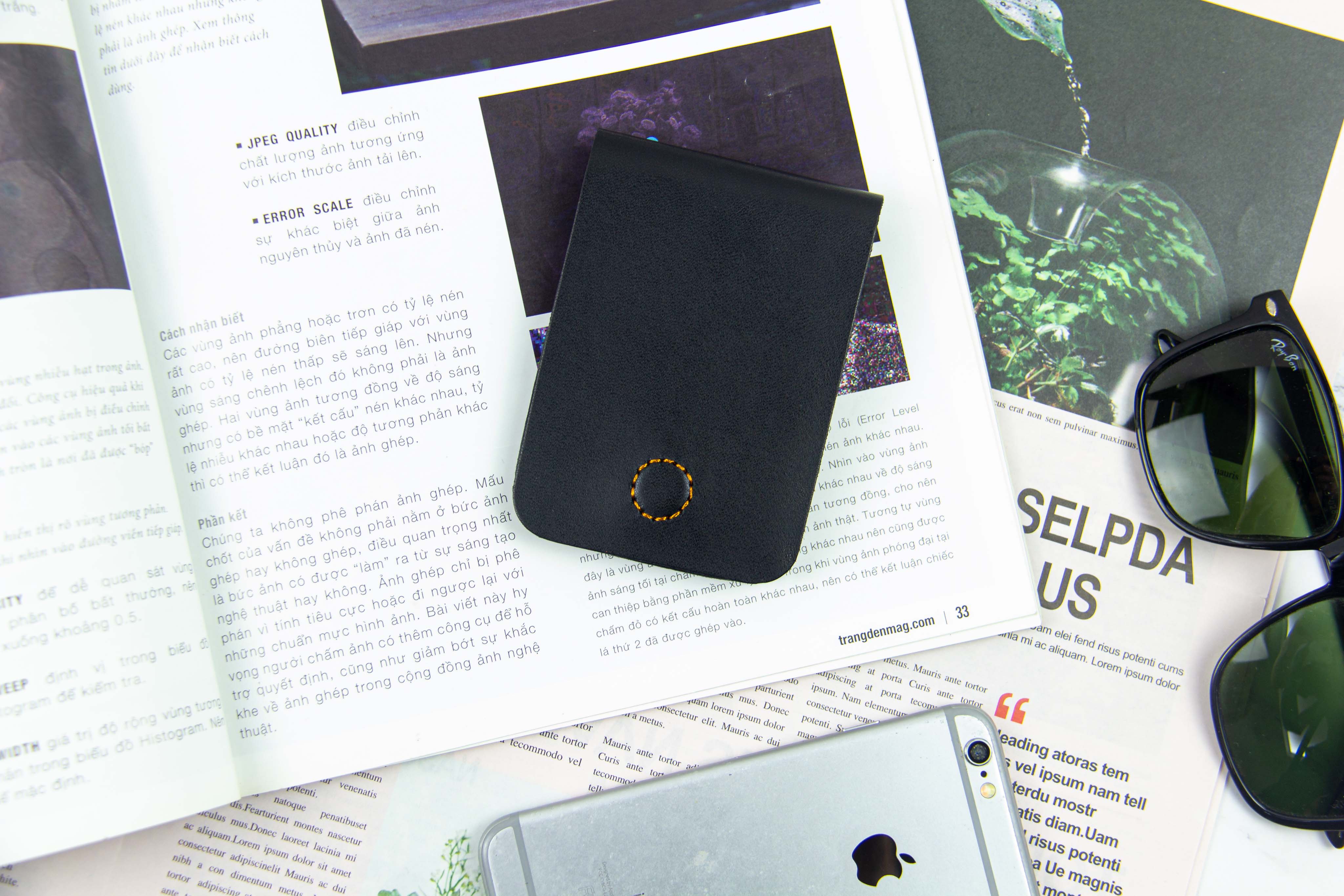 Ví da Basic6 Handcrafted Mini Wallet