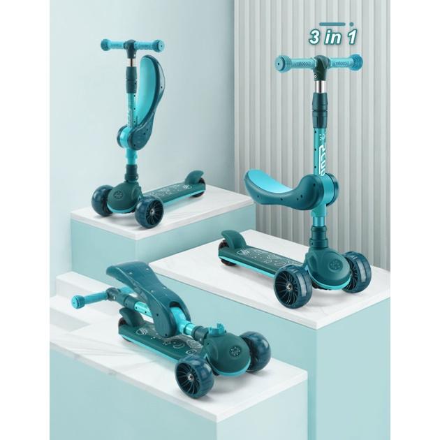 Xe Scooter 3in1 Triple One Way Phù Hợp Cho Trẻ Từ 2-12 Tuổi - Home and Garden