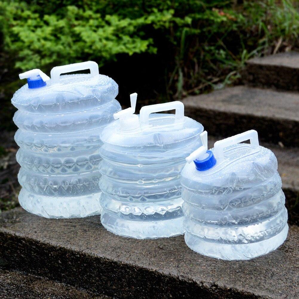 AA Collapsible Bottle, Outdoor Camping Picnic Barbecue Water Container Bucket
