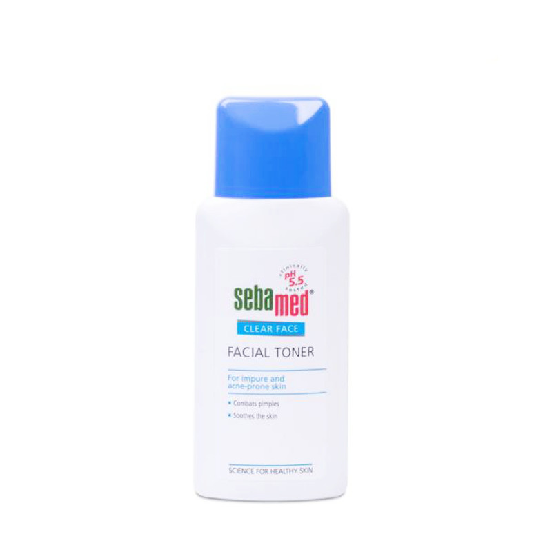 Combo Sữa rửa mặt + Nước cân bằng da kháng khuẩn và giúp se khít lỗ chân lông SEBAMED pH5.5 + Tinh dầu trà tràm Rebirth