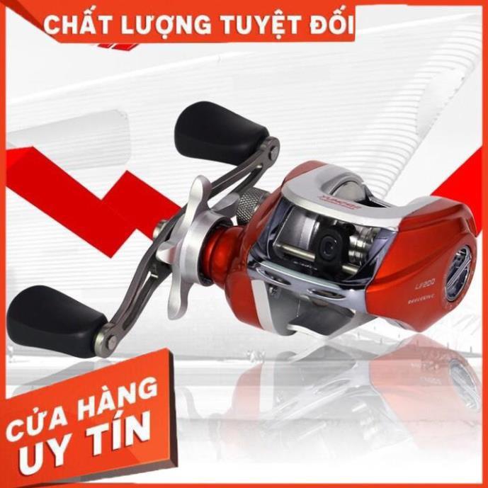 Máy Câu Cá Ngang Tay Trái Tay Phải Yumoshi LV201 LV200 Chuyên dùng câu lure sông suối,cá lóc chẽm