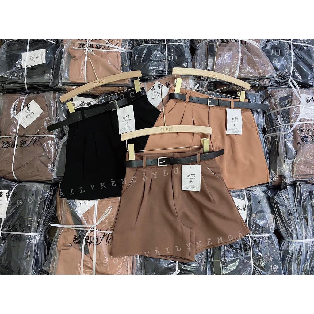 ️️ Quần Sooc Tuyết Mưa Kèm Đai ️️️