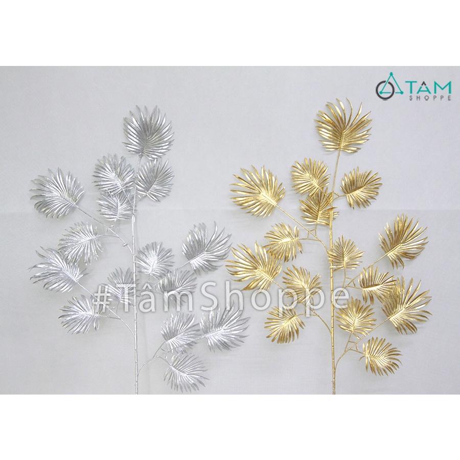 Cành lá cọ giả ánh kim CHG-123
