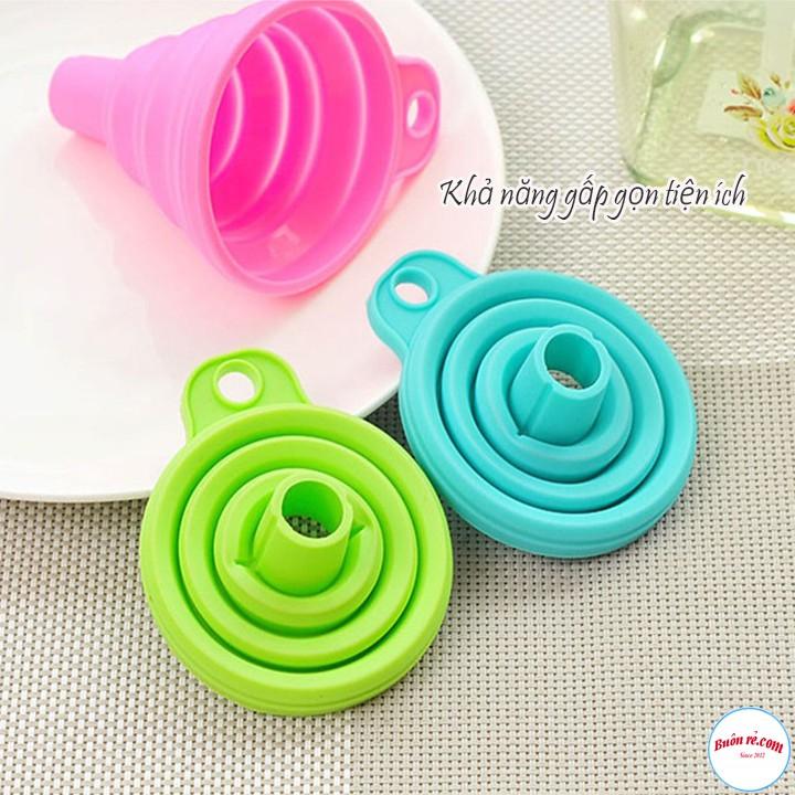 Combo 10 Phễu Silicone Gấp Gọn Thông minh, tiện lợi dùng cho nhà bếp br00372