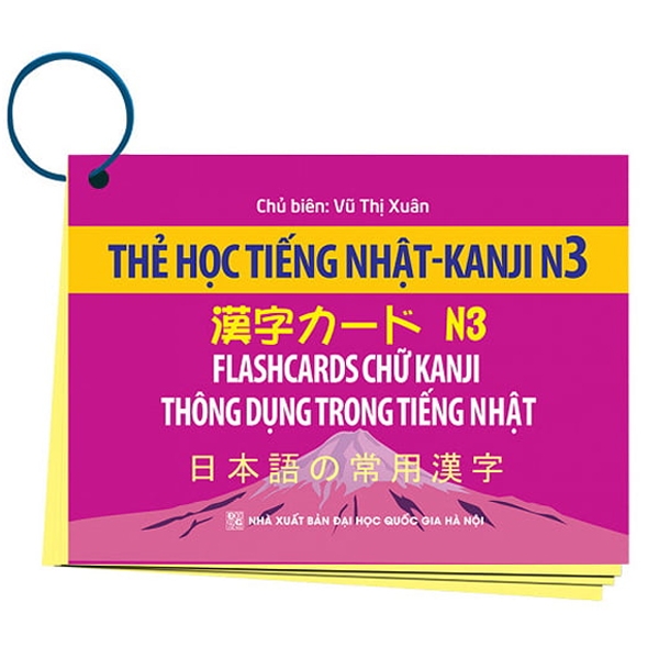 Thẻ Học Tiếng Nhật Kanji - N3