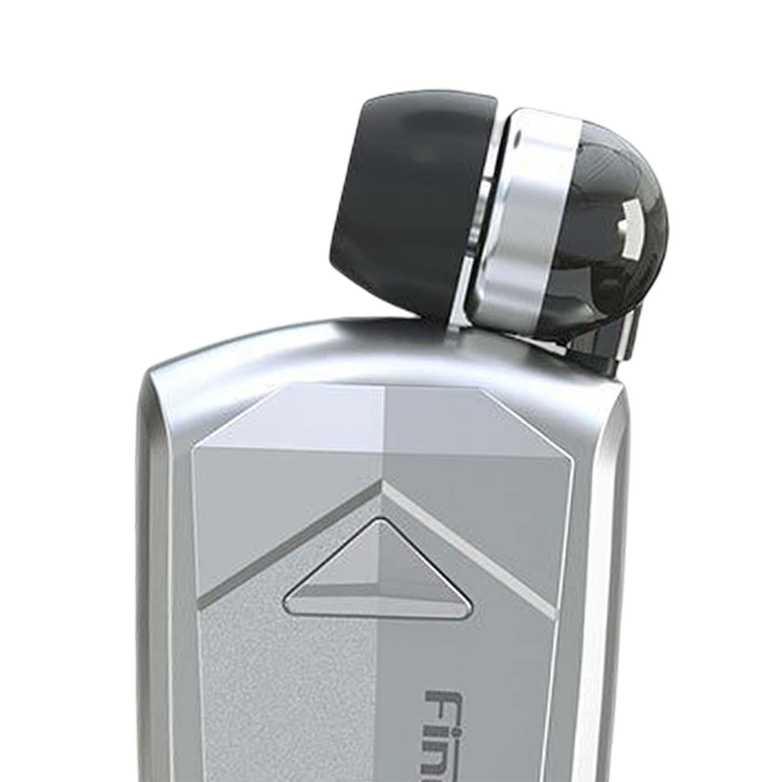 USB  Headset One Drag Two Mic 5.0 for Driving Sports Bike Silvery