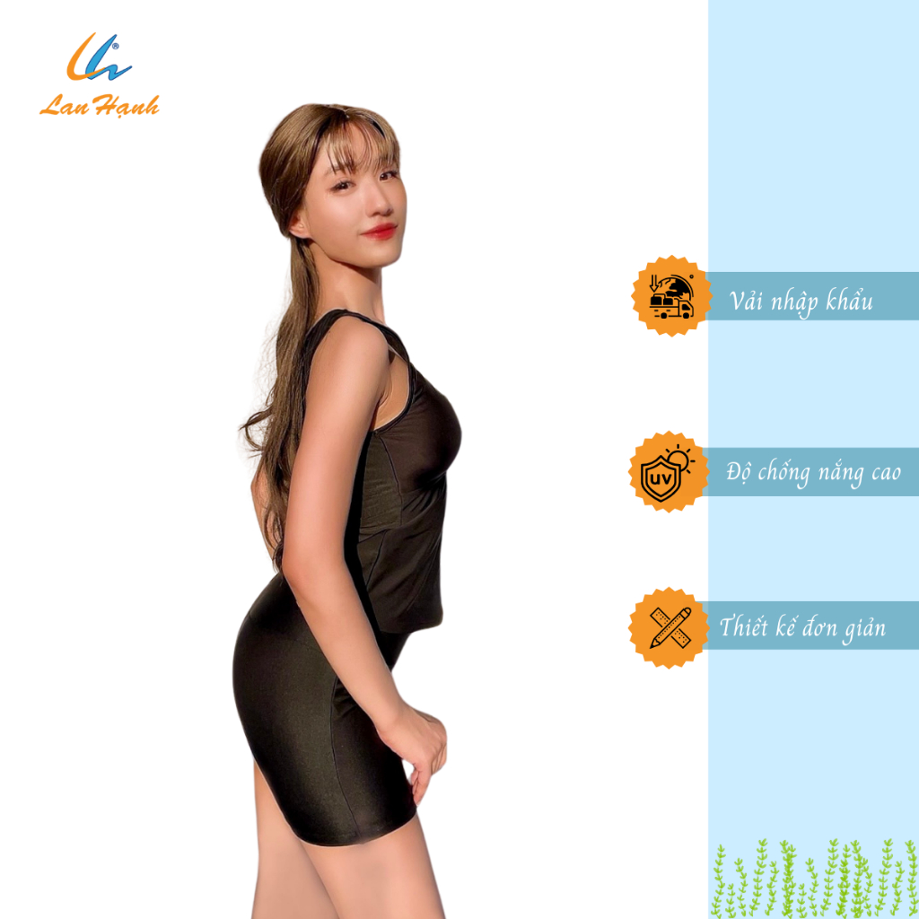 Bộ Bơi Nữ Hai Mảnh Short 21109 Lan Hạnh