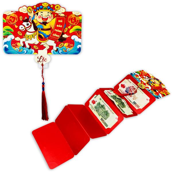 Bao Lì Xì Gấp 6 Ngăn - Teenage - Mẫu 4