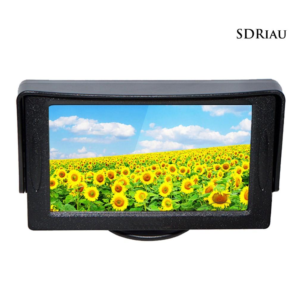 Màn Hình Quan Sát Phía Sau Xe Hơi Qcdz 4.3inch Tft