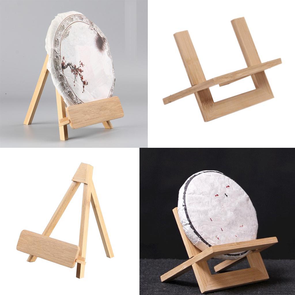6xWooden Display Easels Tea Cake Display Stands Picture Frame Stand Holder A
