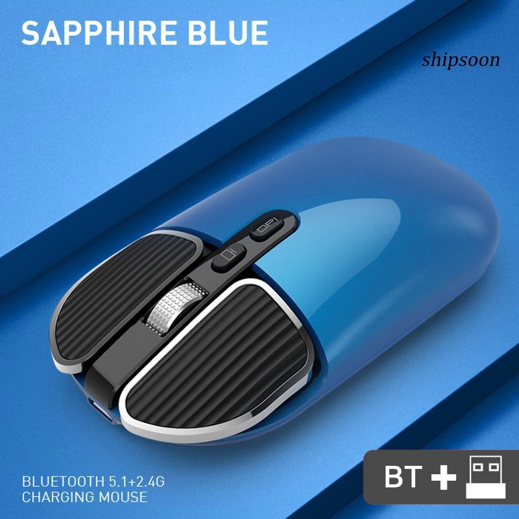 Chuột Quang Không Dây Ssn - M203 Có Thể Sạc Lại Được Cho Pc Laptop