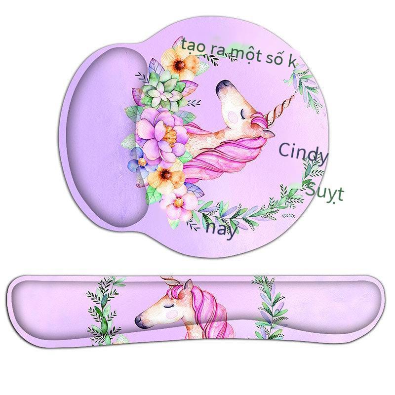 Miếng lót chuột kê cổ tay thuận lợi nhất miếng lót chuột tiện dụng dễ thương thích hợp cho nhân viên văn phòng chơi game văn phòng máy tính xách tay