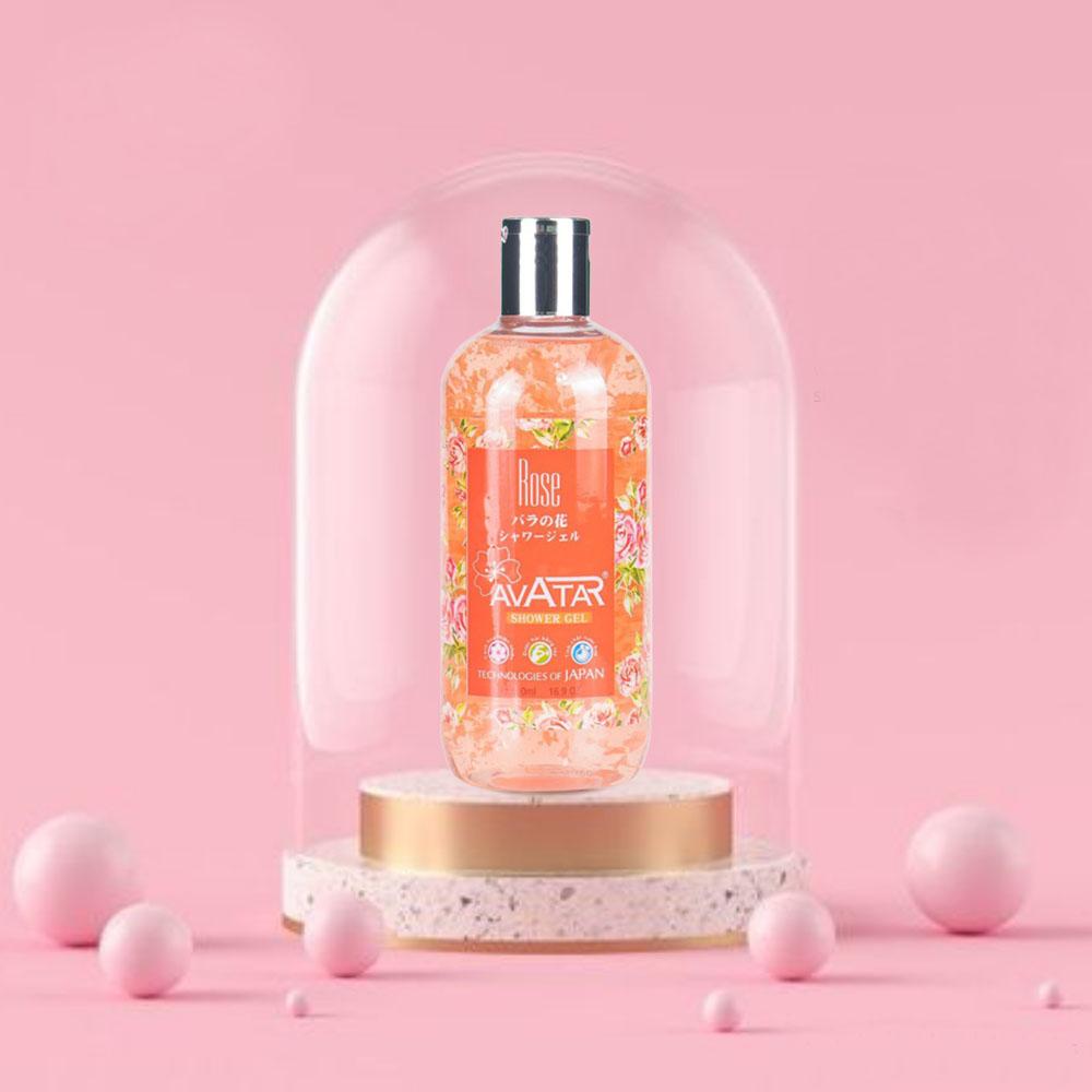 Gel Tắm Avatar Rose Hương Hoa Hồng 500ml