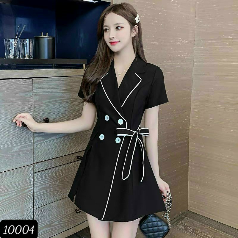 SET COTTON LẠNH CỔ VEST S10004