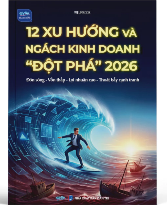 Sách - 12 Xu Hướng Và Ngách Kinh Doanh Đột Phá 2026 (WU)