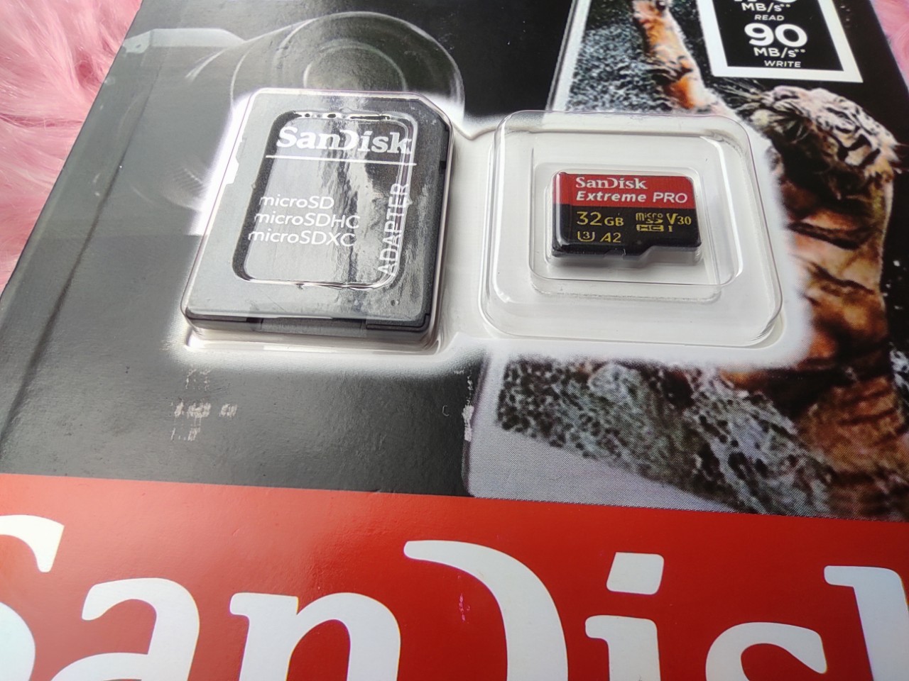 Thẻ Nhớ Sandisk Extreme Pro 32Gb Chip A2 V30 170Mb/s Hàng Chính Hãng