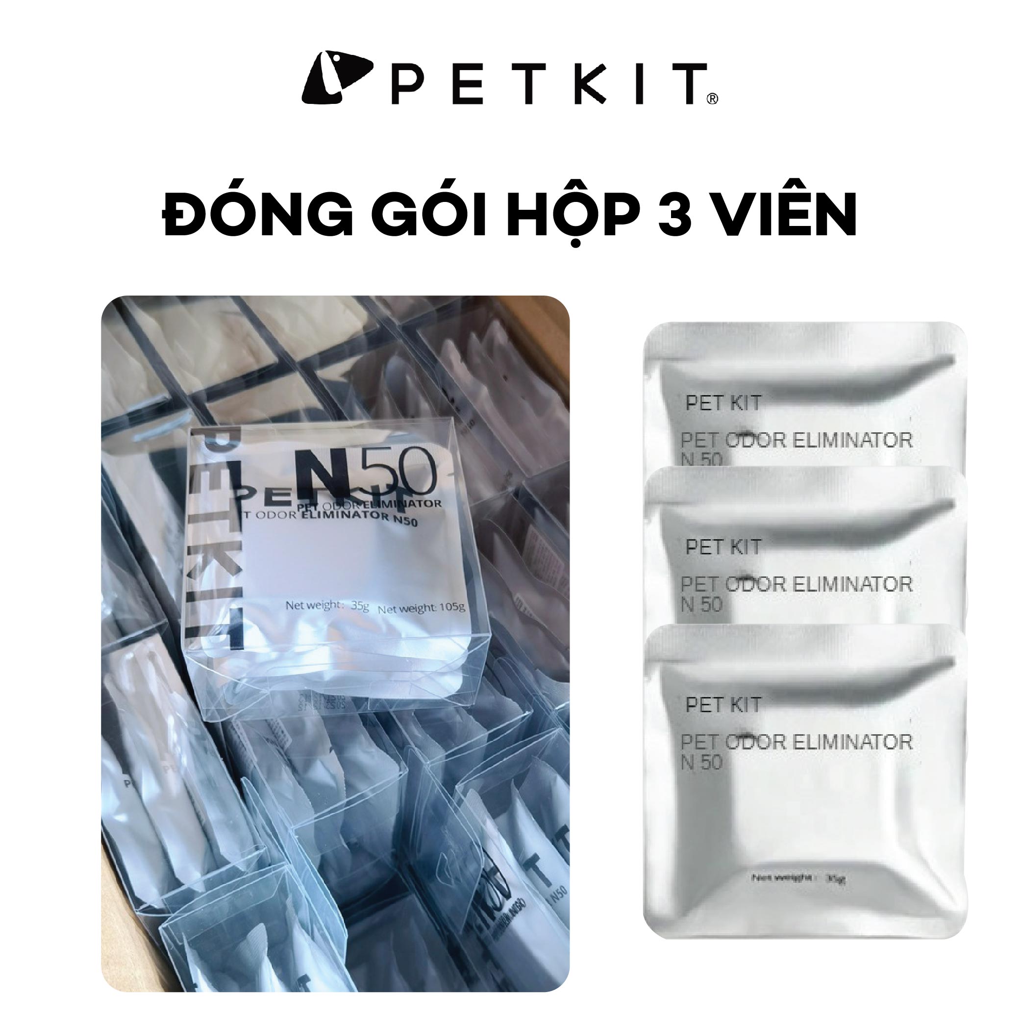 Sáp Khử Mùi Petkit N50 Dùng Cho Máy Dọn Phân Mèo Tự Động Petkit Pura Max