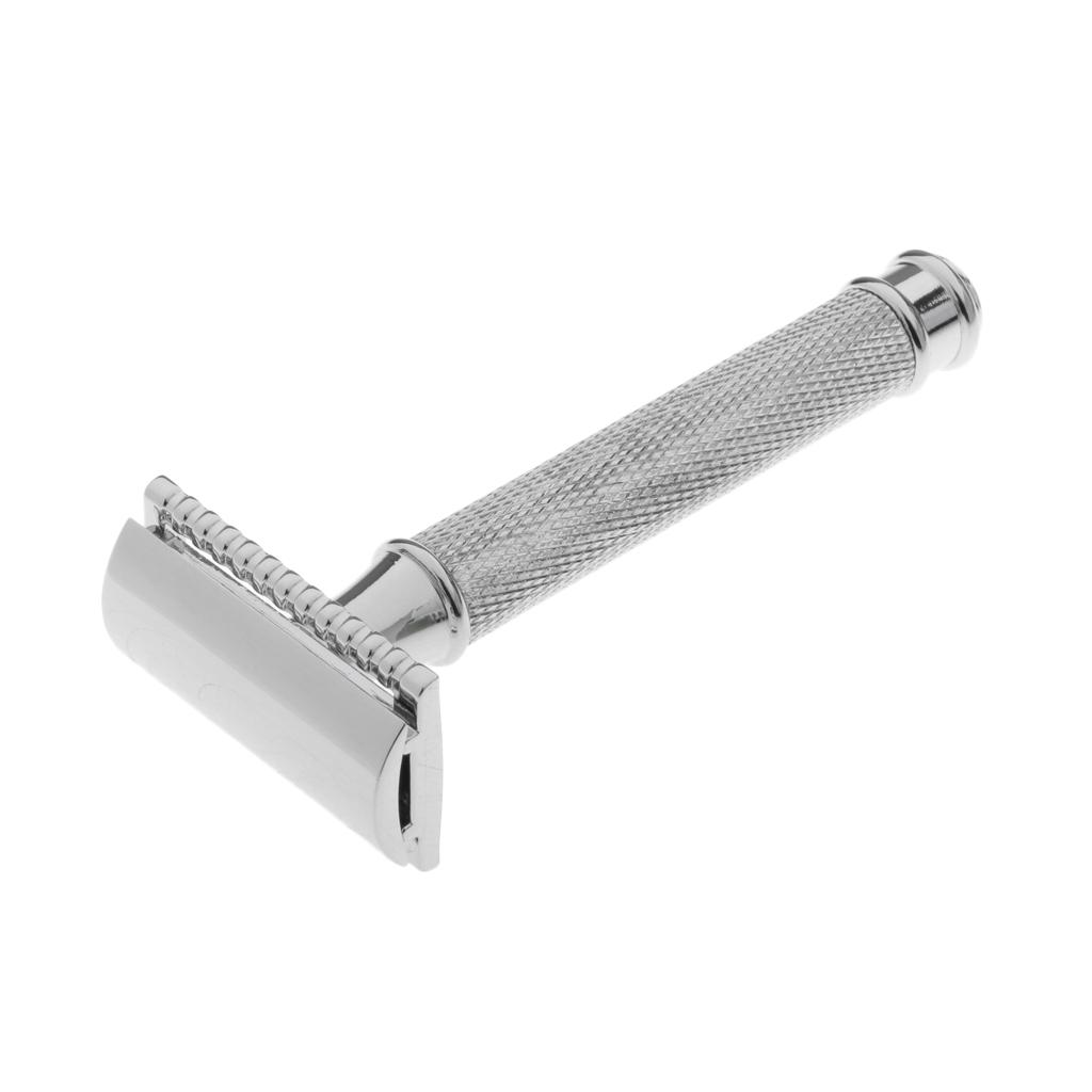 Men's Adjustable Classic Double Edge Shaving Safety Shaver Beard Shaver Tool
