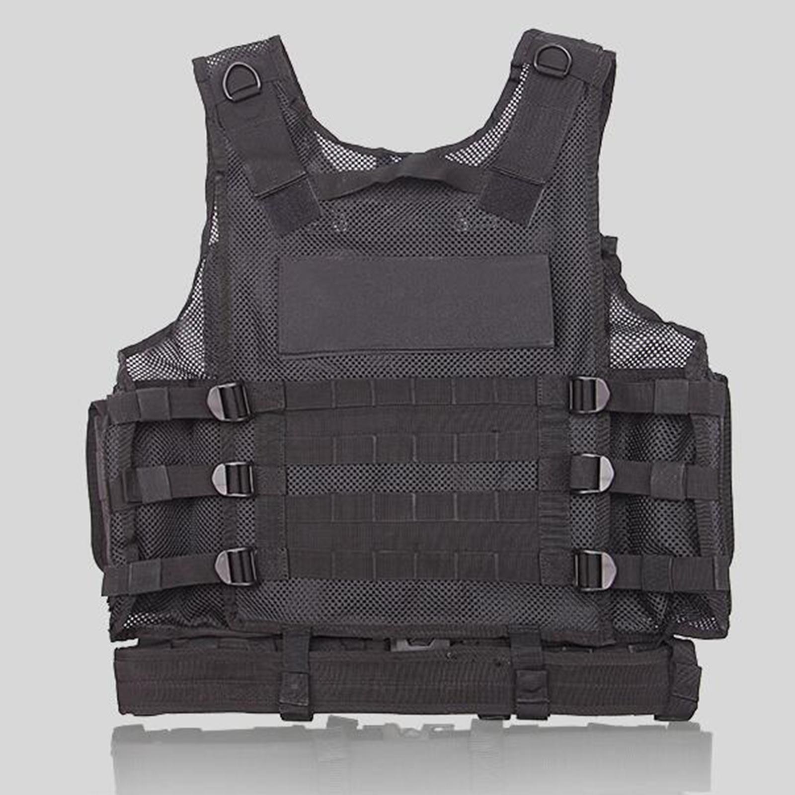 Vest Outdoor Breathable  Training Vest Adjustable Strap Belt