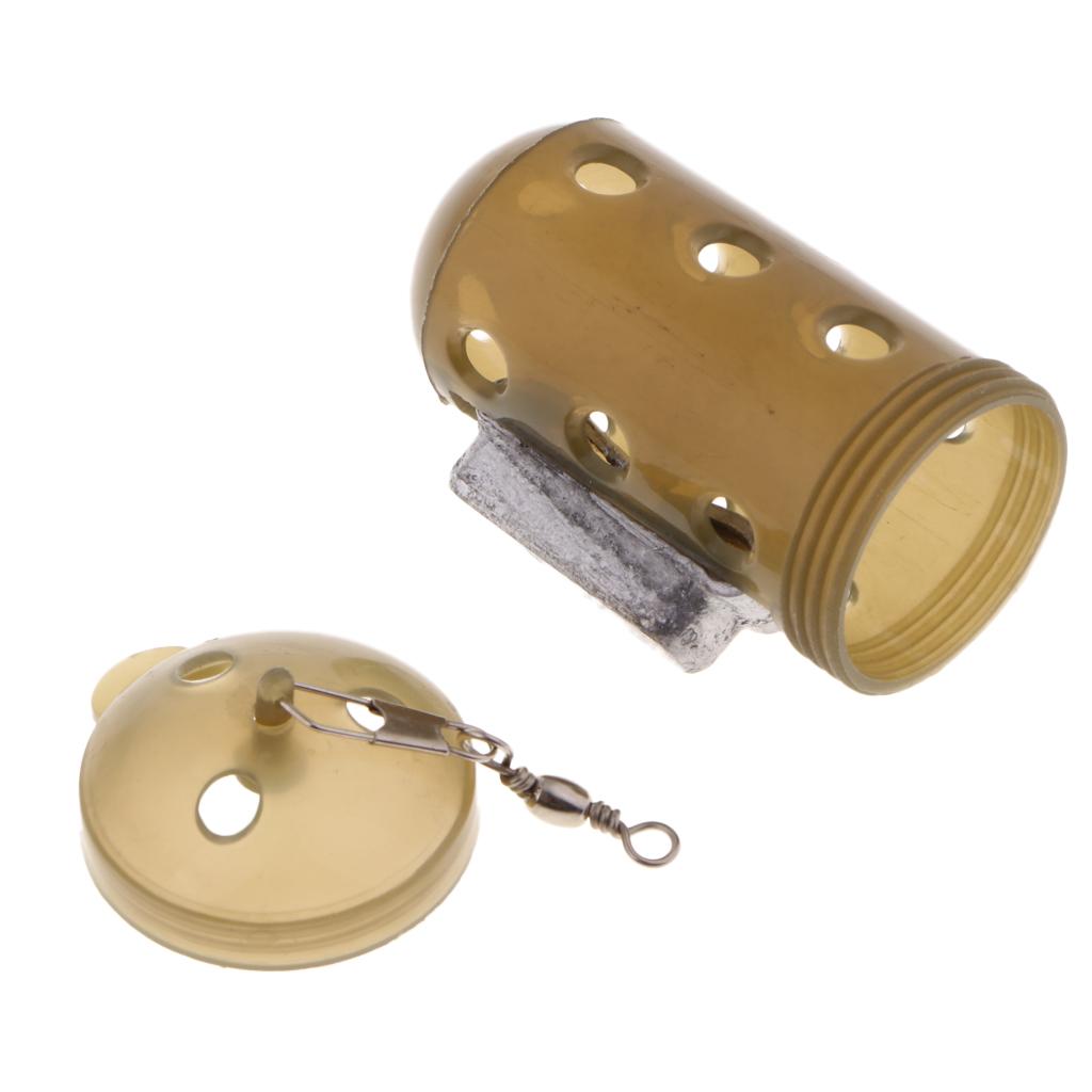 Fishing Tackle Trap Feeder Bait Cage Lure Pit Device Basket Holder