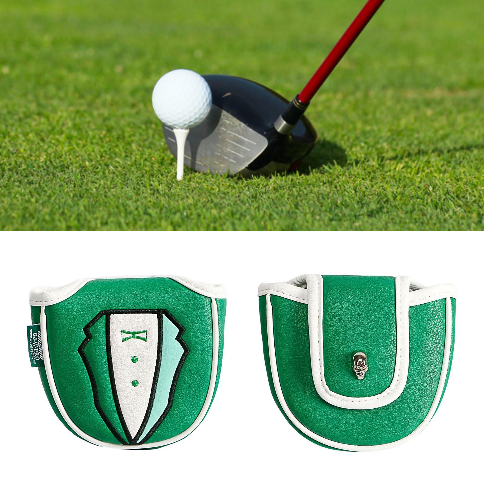 Universal Golf Mallet Putter Head Cover Golf Club Headcovers Outdoor Sports Half