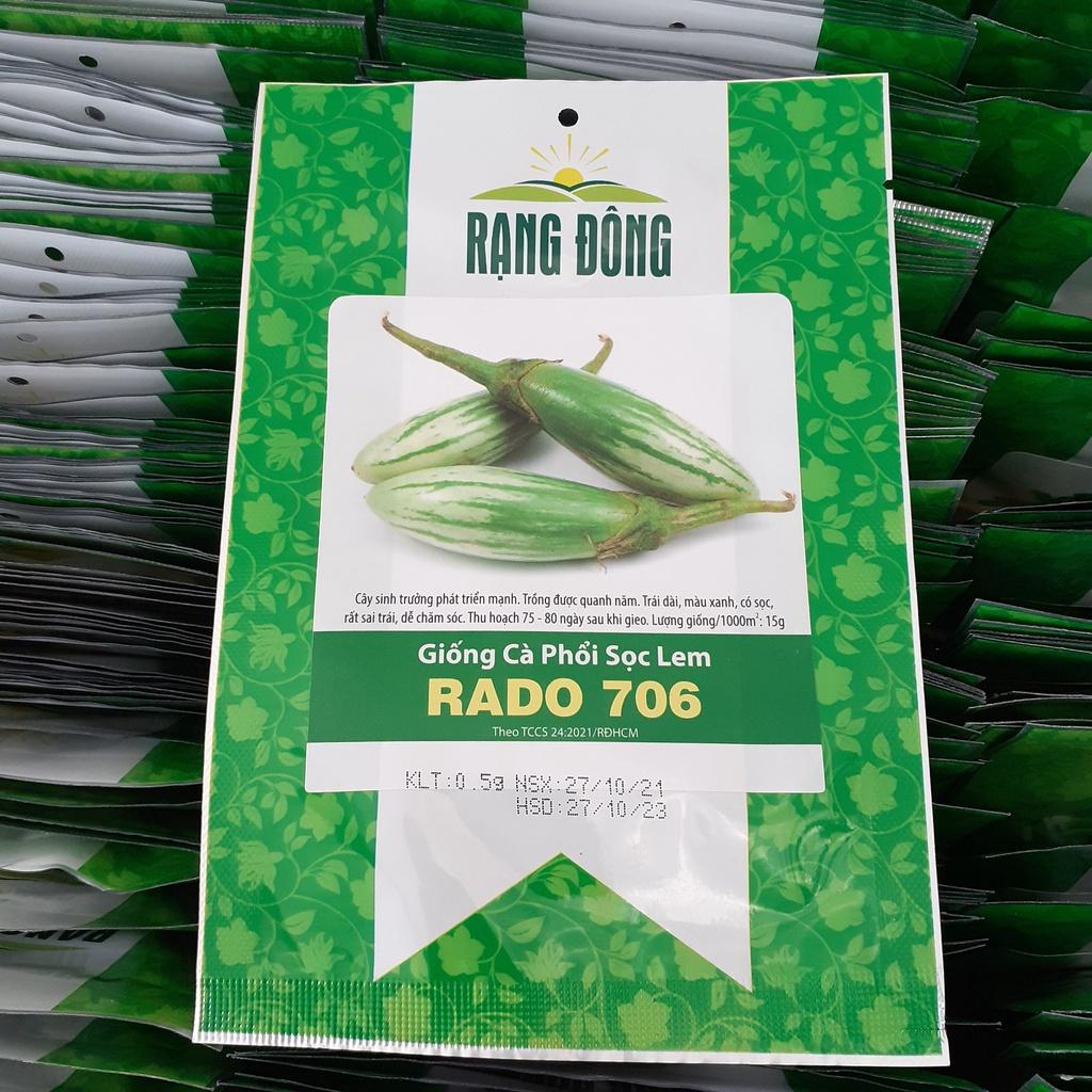 Hạt giống cà phổi Rado 706 gói 0,5gr - DỄ TRỒNG