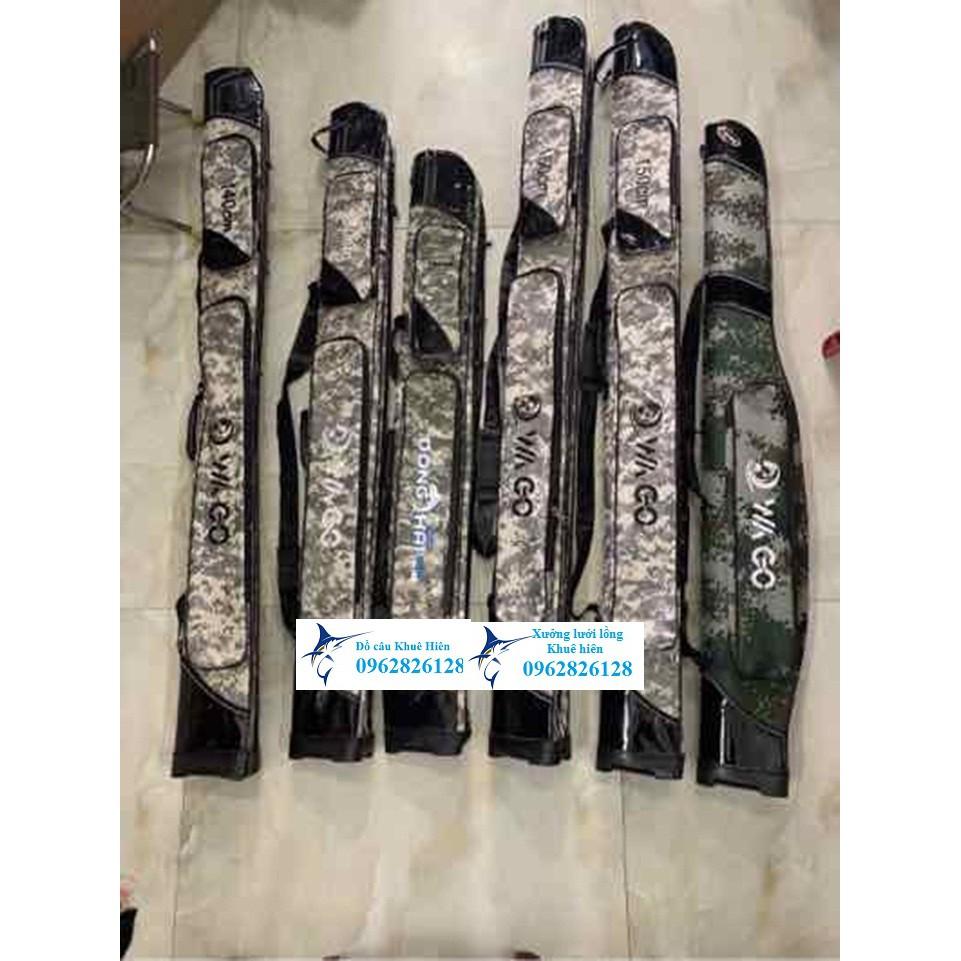 Túi cứng đựng cần câu cá wago donghai 1m2 1m3 1m4
