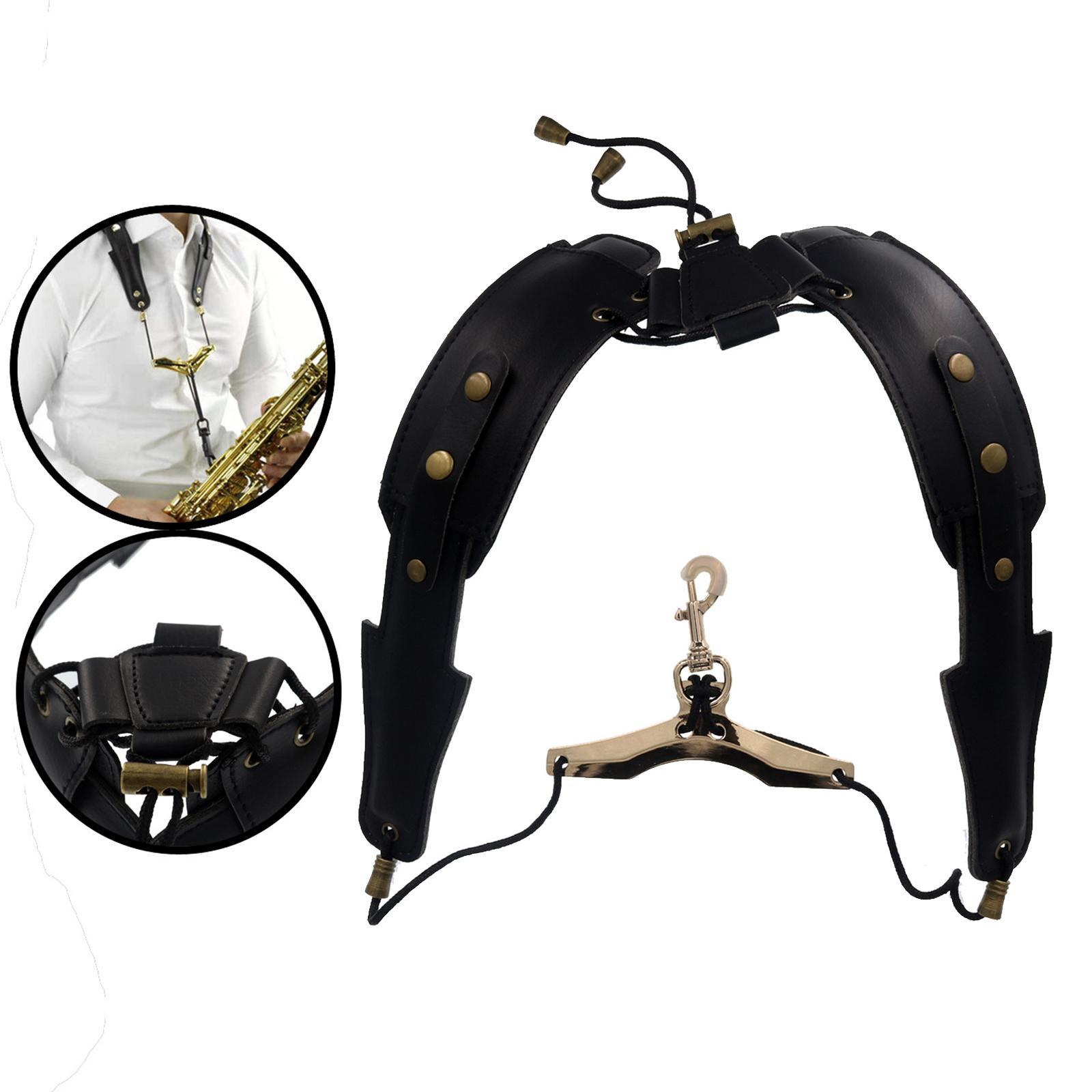 Saxophone Strap Harness Lightweight Adjustable Universal for Saxophone