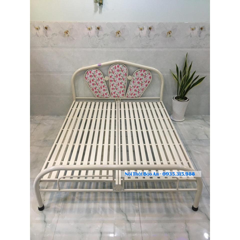 Giường sắt cao cấp Bảo An mẫu mới G11 (kích thước giường 1m4x2m, 1m6x2m, 1m8x2m)